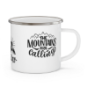 Picture of Called Mountain Enamel Camping Mug.