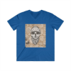 Picture of Old Skull Men's Fitted V-Neck Short Sleeve Tee.