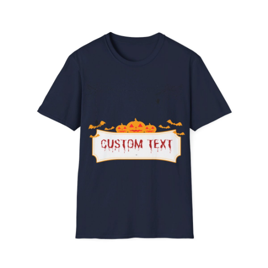 Picture of Custom Text Unisex Softstyle T-Shirt.