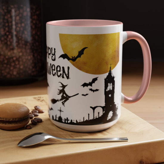 Picture of Witch's Night Accent Coffee Mug (15oz).