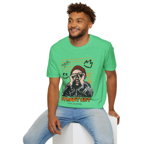 Picture of It's Art Too Unisex Softstyle T-Shirt.