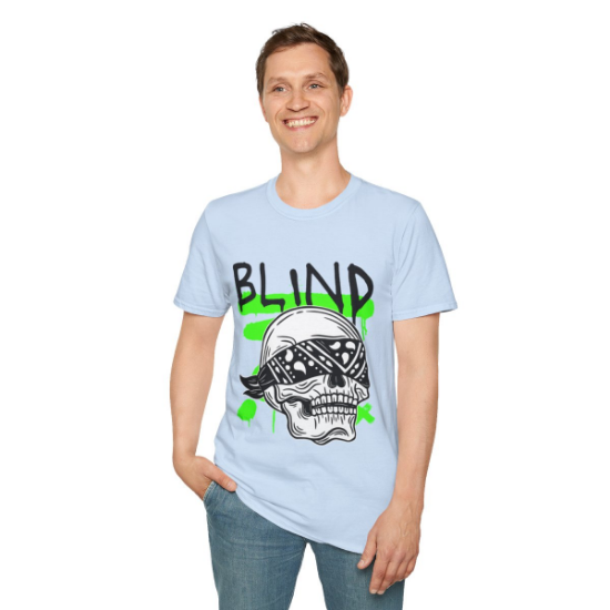 Picture of Blind Unisex Softstyle T-Shirt.