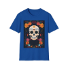 Picture of Skull Flower Unisex Softstyle T-Shirt.