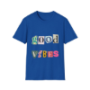 Picture of Good Vibes Unisex Softstyle T-Shirt.