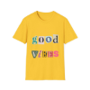 Picture of Good Vibes Unisex Softstyle T-Shirt.