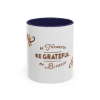 Picture of Be Grateful Accent Coffee Mug (11oz).