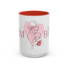 Picture of Best Mom Accent Coffee Mug (15oz).