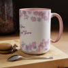 Picture of Step by Step Accent Coffee Mug (15oz).