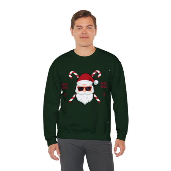 Picture of Ho Ho Unisex Heavy Blend™ Crewneck Sweatshirt