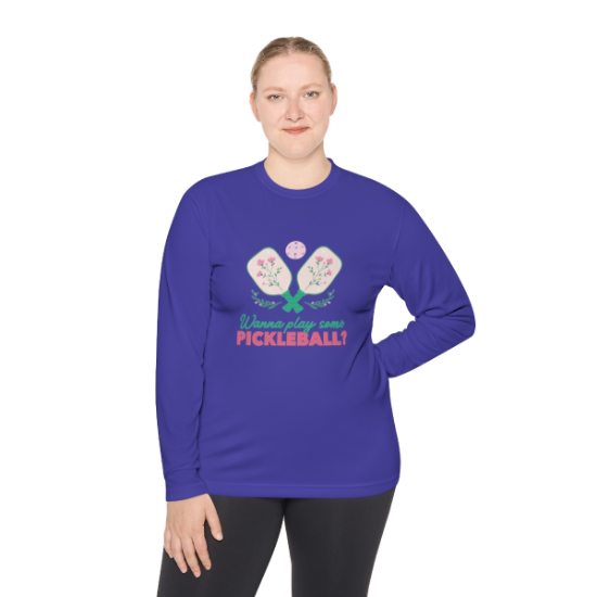 Picture of Power Girl Unisex Lightweight Long Sleeve Tee.