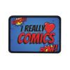 Picture of Love Comic Iron-On Patches.